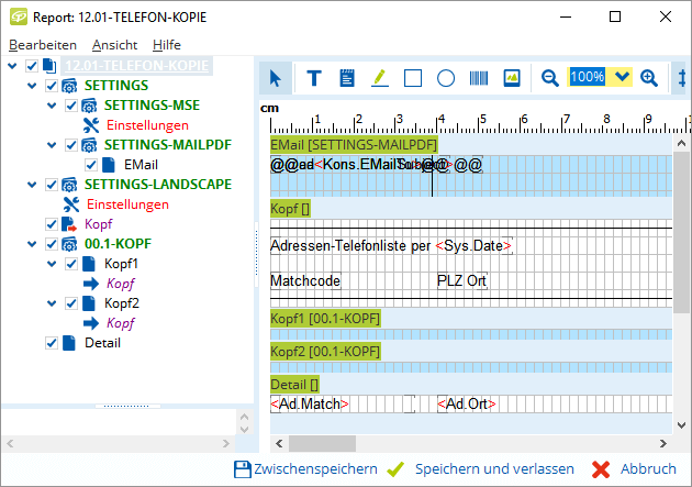 Report Designer Software Taifun Software